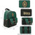 Wicked Emerald City Green And Black Mini Backpack