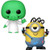 Minions 3 Funko Pop! Vinyl Figures w/protectors PREORDER