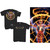 Tool Flame Spiral Black Rock Band T-Shirt Adult Small Tee