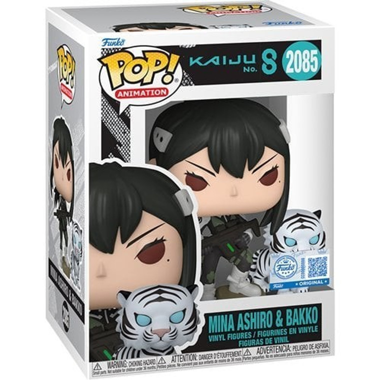 Kaiju No. 8 Mina Ashiro & Bakko #2085 Funko Pop! w/ Protector