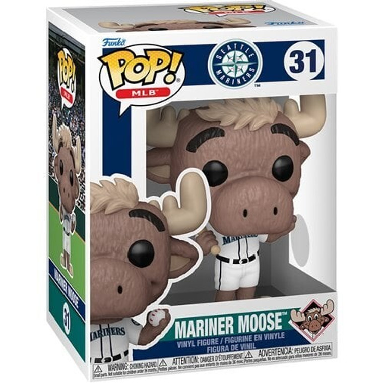 MLB Mariners Mariner Moose Funko Pop! Vinyl Figure #31