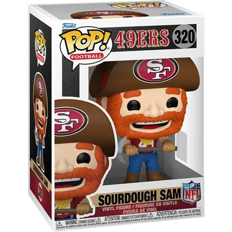 NFL San Francisco 49ers Mascot Sourdough Sam #320 Funko Pop! PREORDER