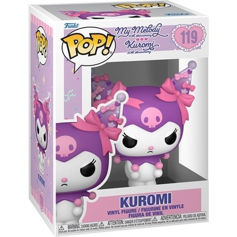 Hello Kitty Kuromi 20th Anniv Kuromi (Grumpy) Funko Pop! Vinyl #119