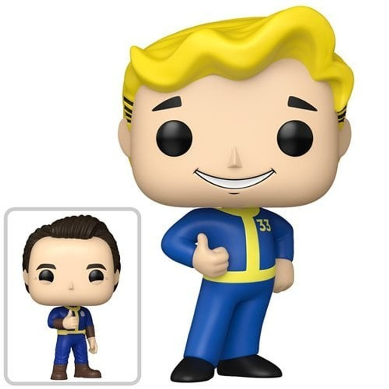 Fallout (TV Show) Vault Boy Funko Pop! Vinyl Figure #1767 with Chase Guranteed