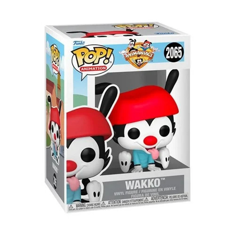 Animaniacs Wakko Funko Pop! Vinyl Figure #2065 w/ protector PREORDER