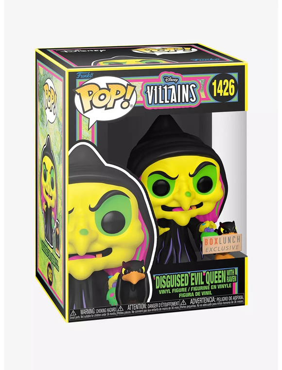 Disguised Evil Queen w/ Raven #1426 - Disney Villians Box Lunch Exclusive Funko