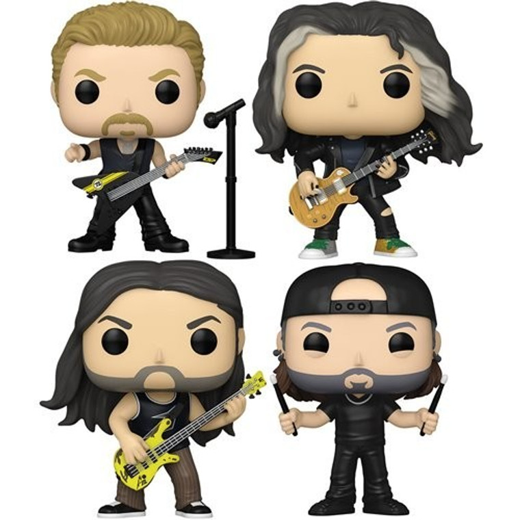 Metallica 72 Seasons Set of 4 Funko Pop! Vinyl Figure PREORDER