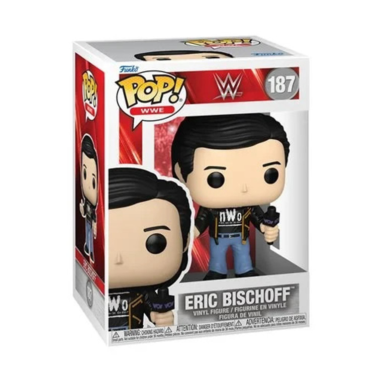 WWE Eric Bischoff (WCW) Funko Pop! Vinyl Figure #187 w/Protector PREORDER