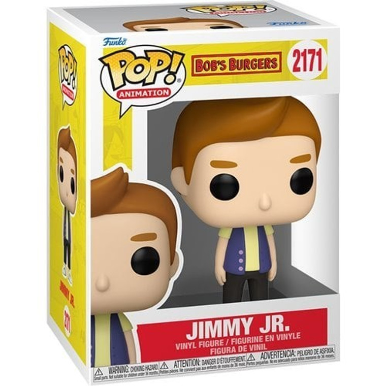 Bobs Burgers Jimmy Jr. Funko Pop! #2171 PREORDER