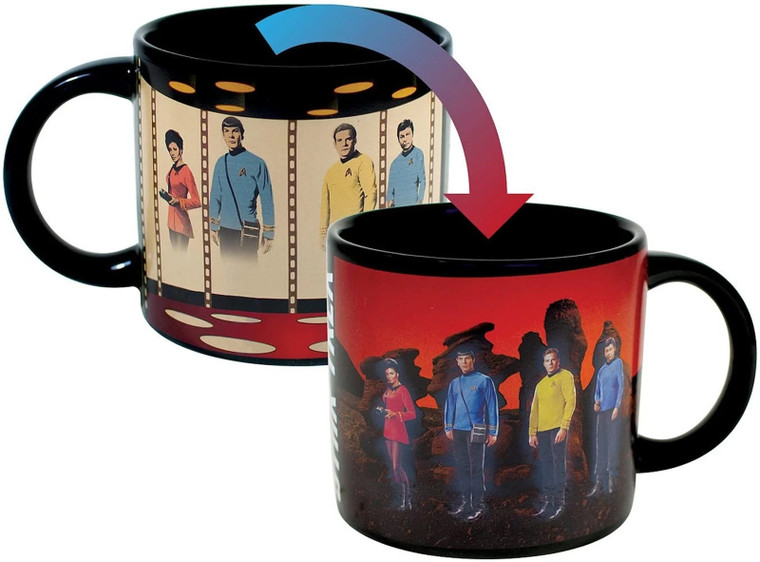 Unemployed Philosophers Guild Star Trek Transporter Heat Transforming Mug - H...