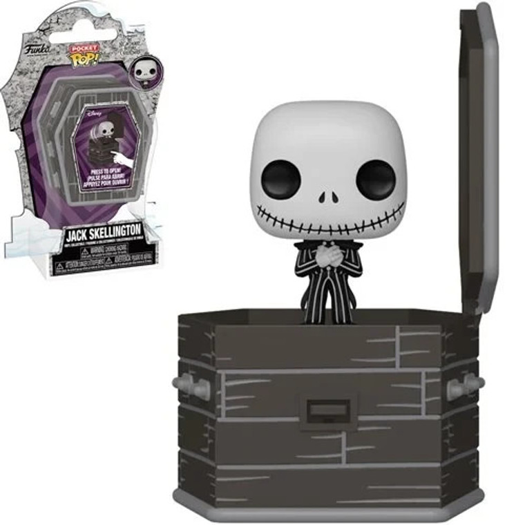 The Nightmare Before Christmas Jack Skellington Coffin Funko Pocket POPper Mini-