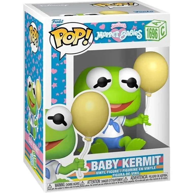 Muppet Babies Baby Kermit Funko Pop! #1696 w/protector PREORDER