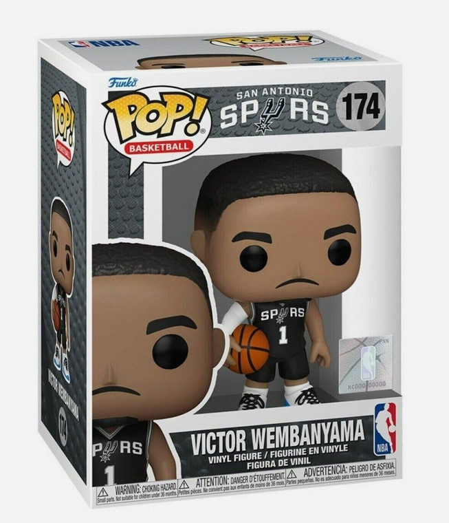 NBA Victor Wembanyama Funko Pop #174 San Antonio Spurs