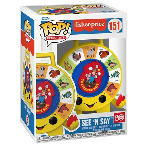 FUNKO POP! Retro Toy: See 'n Say [New Toy] Vinyl Figure