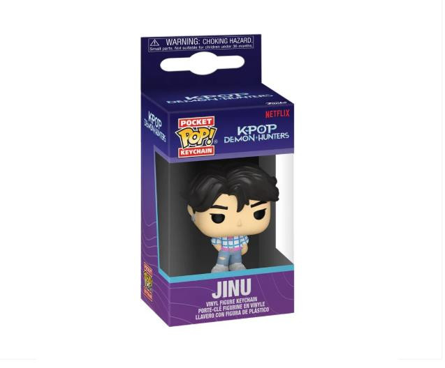 KPop Demon Hunters Jinu Funko Pocket Pop! Key Chain PREORDER