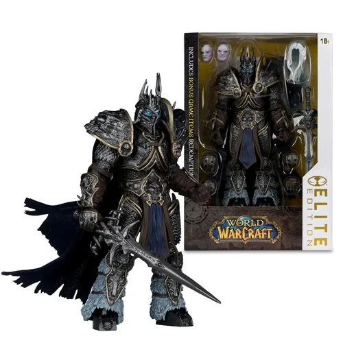 McFarlane Toys Elite Edition Deluxe World of Warcraft The Lich King #9 PRESALE