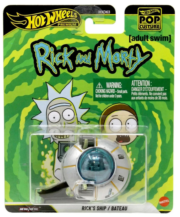 Hot Wheels Premium 2026 Pop Culture Rick and Morty Rick's Ship