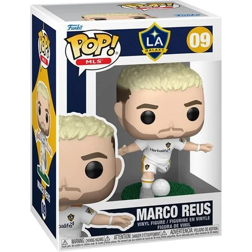 MLS LA Galaxy Marco Reus Funko Pop! Vinyl Figure #09 w/Protector PREORDER