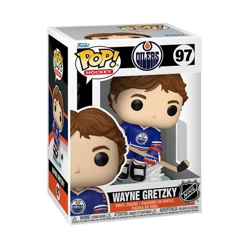 Funko Pop! NHL: Legends Oilers Wayne Gretzky (Rookie) Vinyl Figure #97