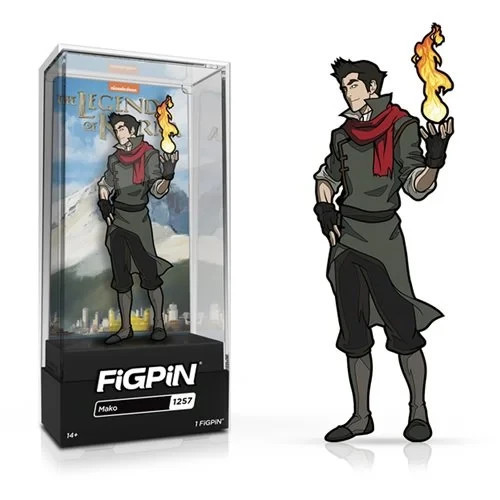 The Legend of Korra Mako FiGPiN Classic 3-Inch Enamel Pin #1257