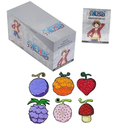 One Piece Devil Fruit Blind-Box Enamel Pin (1 per order)