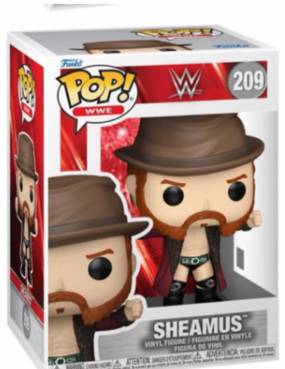 WWE Sheamus Funko Pop! Vinyl Figure #209 w/Protector PREORDER