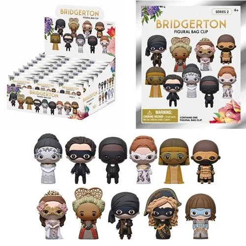 Bridgerton Season 4 Series 2 3D Foam Bag Clip PREORDER