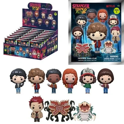 Stranger Things: Tales from '85 3D Foam Bag Clip PREORDER