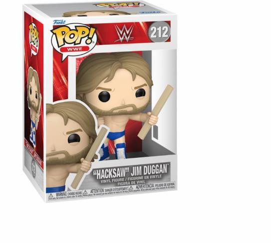 WWE Hacksaw Jim Duggan Funko Pop! Vinyl Figure #212 w/protector PREORDER