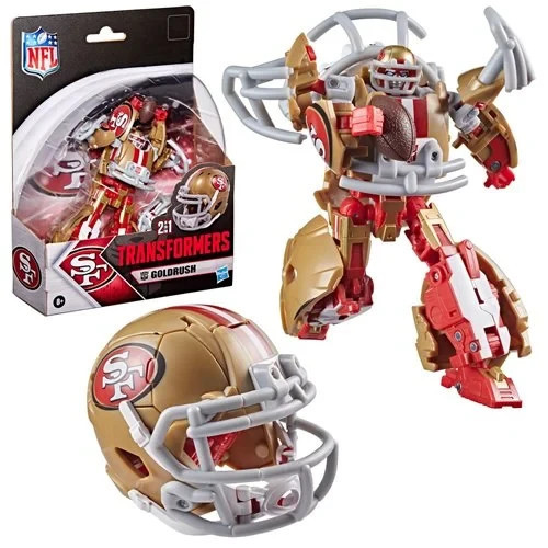 Transformers NFL San Francisco 49ers Goldrush PREORDER 8/1