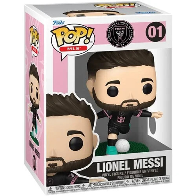 Funko POP Lionel Messi MLS Inter Miami W/ Protector