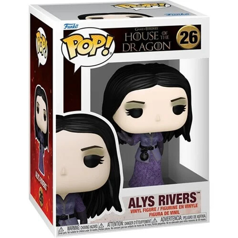 House of the Dragon Alys Rivers Funko Pop! Vinyl Figure #26 (Pre-Order)
