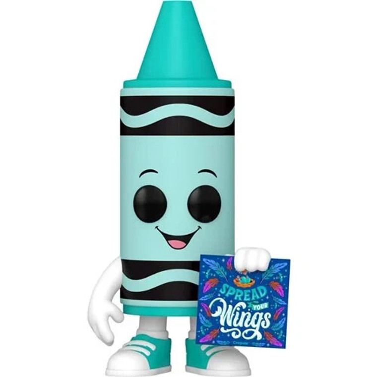 FUNKO POP! AD ICONS: Crayola - Teal Crayon (Kindness) (Vinyl Figure)