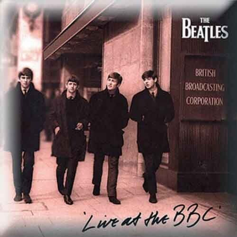 The Beatles Live at the BBC Album Cover Collectible Pin Button