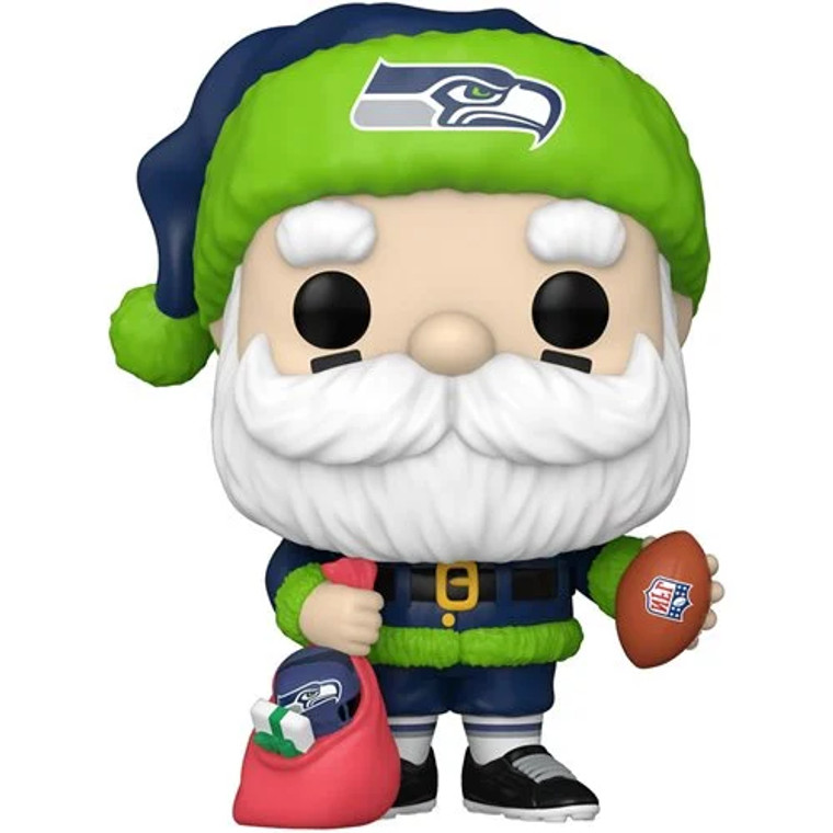 NFL Seahawks Santa Claus Holiday Funko Pop! Vinyl Figure #197 (Pre-Order)