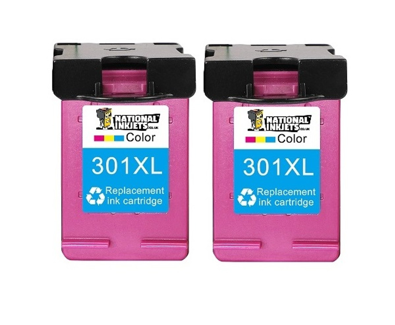 Ordenanza del gobierno Alrededores falso Compatible HP 301XL (CH564EE) Colour Ink Cartridge twin pack - National  Inkjets™