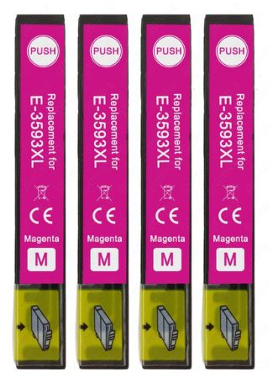 Compatible Epson 35XL Magenta Ink Cartridge (4 pack) - National Inkjets™