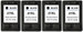 Compatible HP 27XL (C8727AE) Black Ink Cartridge (Quad Pack)