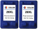 Compatible HP 28XL (C8728AE) Colour Ink Cartridge (Twin Pack)