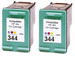 Compatible HP 344 / C9363EE Colour Ink Cartridge (Twin Pack)