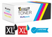 HP CB540/1/2/3 Black, Cyan, Magenta, Yellow Compatible Toner Cartridges