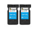 Compatible Canon CL-541XL Colour Ink Cartridge (Twin Pack)