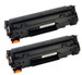 Compatible Canon 725 Black Toner Cartridge  (Twin Pack)