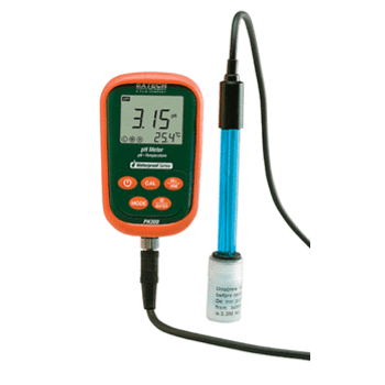 Extech Waterproof pH/mV/Temperature Kit