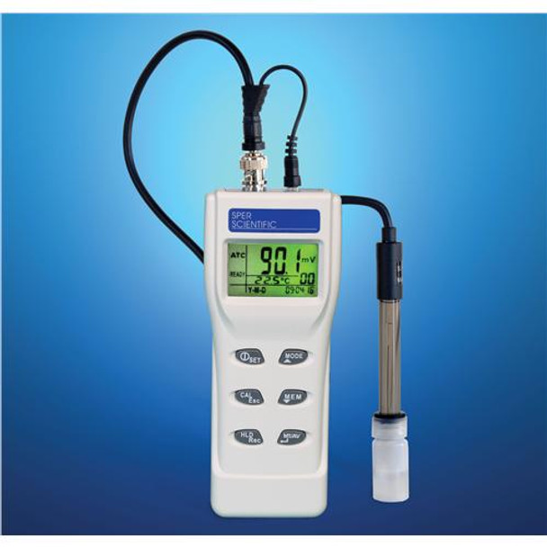 Sper Scientific Portable pH Meter with Temperature