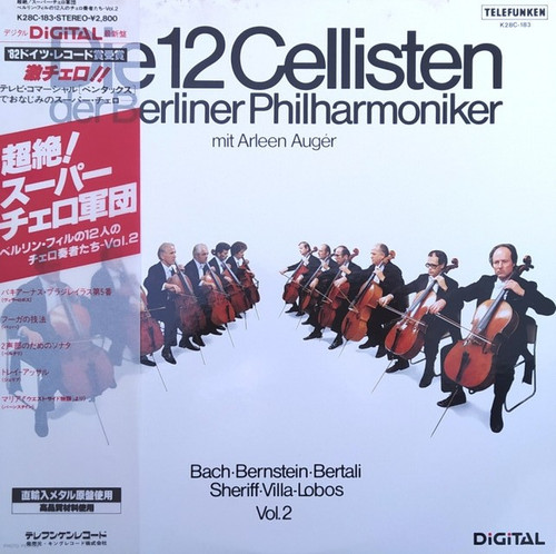 Die 12 Cellisten Der Berliner Philharmoniker ‎– Bach, Bernstein, Bertali, Sheriff, Villa-Lobos. Vol. 2 (Japan)