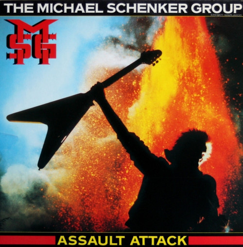 The Michael Schenker Group ‎– Assault Attack (Japan)