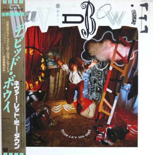 David Bowie - Never Let Me Down (Japan)  incl.  Big Poster !!!