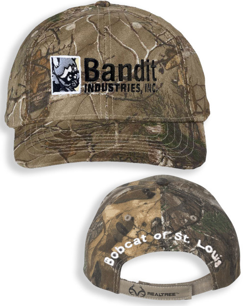 Custom Co-Branded Realtree Xtra Camo Cap - Bandit logo