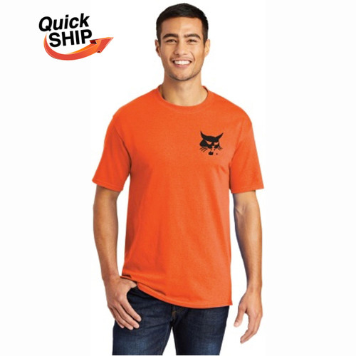 Bobcat T-Shirt - Black or Safety Orange